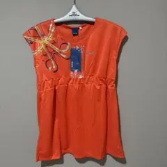 Reebok ノースリーブ オレンジ Lサイズ — image 1