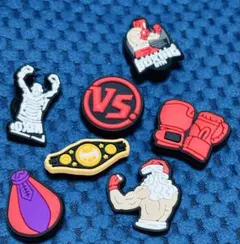 ボクシングテーマ ラバー製アクセサリー 7個セット — image 1