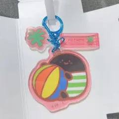 お文具といっしょ　アクリルキーホルダー　ファミマ　なもさん — image 1