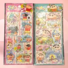 【海外限定正規品】クレヨンしんちゃん 水シール ウォーターシール 立体シール — image 1