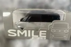 【非売品】スズキ ワゴンRスマイル ミニカー　ホワイトブラックツートン新品未使用 — image 1