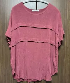 BOYS ROOM 半袖 Tシャツ ボルドー — image 1