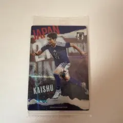 サッカー日本代表　ツインウエハース　佐野海舟 — image 1