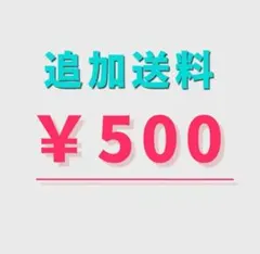 追加送料 500円 — image 1