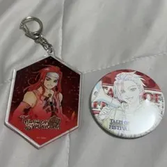 ゼロス・ワイルダー　缶バッジ　アクリルキーホルダー — image 1
