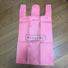 COACH エコバッグ ピンク — image 1