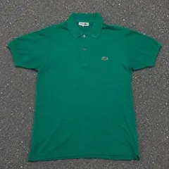 LACOSTE ラコステ ポロシャツ シュミラコ グリーン y2k フェード — image 1