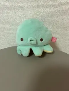 リバーシブル タコ ぬいぐるみ キーホルダー — image 1