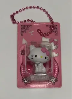 ハローキティ ミニチュア マスコット キーホルダー　チャーミーキティ — image 1