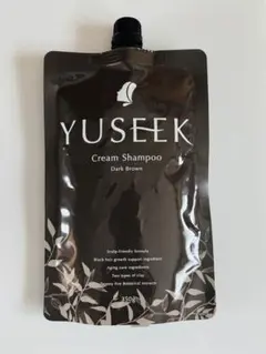 YUSEEKクリームシャンプー ダークブラウン 350g — image 1