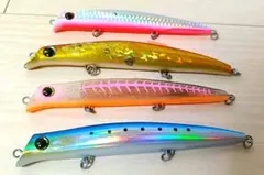 ima komomo counter ミノー 4本セット — image 1