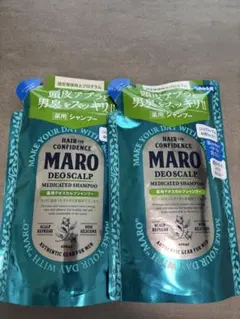 MARO デオスカルプ薬用シャンプー 詰替用 400ml 2個セット — image 1