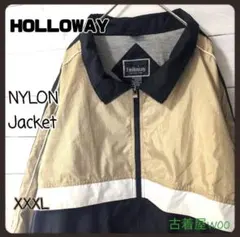 90Ｓ古着HOLLOWAYホロウェイスタンドカラーナイロンジャケットXXXL — image 1