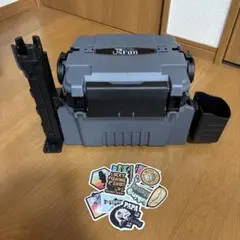 大特価 タックルボックス(Sサイズ)ロッドホルダー1個 小物入れ1個＋オマケ付 — image 1