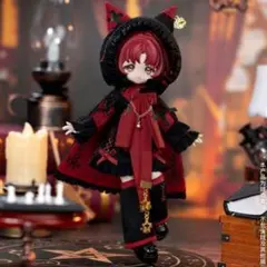 COME4FREE アウトフィット ブラインドドール 服 黒苺猫猫帽 — image 1