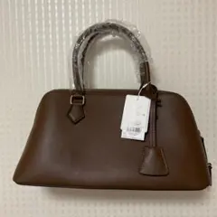 Mila owen ハンドバッグ ブラウン 新品未使用タグ付 — image 1