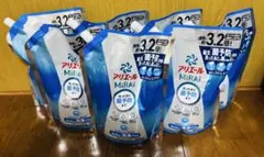 アリエール MiRAi 液体洗剤 詰替用 3.2倍 7個セット — image 1