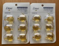 Dove ダヴ シャイニーゴールド ヘアオイル 6粒×2個 — image 1