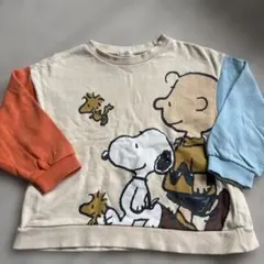 PEANUTS スヌーピー クレイジーパターン スウェット — image 1