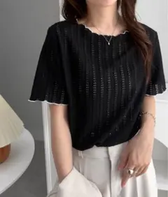 RANAN 半袖 Tシャツ ブラック Lサイズ — image 1