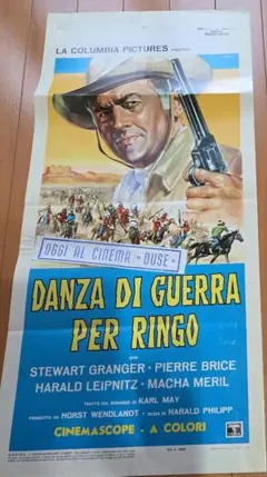 スチュワート・グレンジャー　未公開ソーセージウエスタン1965 　伊ポスター — image 1