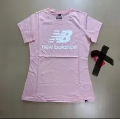 New Balance 半袖 レディースTシャツ ピンク Mサイズ 新品 — image 1