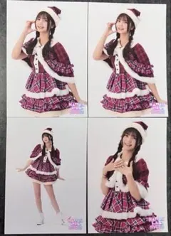 KAWAII LAB.MATES 阿部かれん 2023 クリスマス衣装 生写真 — image 1