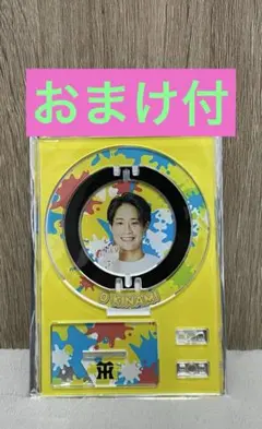 【おまけ付】阪神タイガースTORACO ガラコロB賞 回転式アクスタ 木浪聖也 — image 1