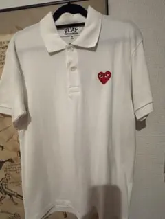 PLAY COMME des GARÇONS ポロシャツ ホワイト M — image 1