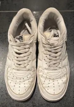 BAPE STA スニーカー ホワイト シルバー — image 1