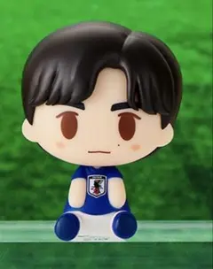 一番くじ サッカー日本代表　D賞　ちょこのっこフィギュア　久保建英 — image 1