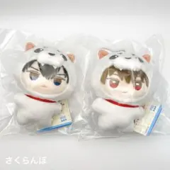【新品】銀魂　銀八　みみぐるみ　土方十四郎　沖田総悟 — image 1