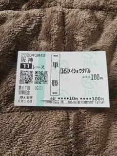 メイショウタバル 2026年 宝塚記念 — image 1