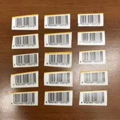 サクレ バーコード 15枚セット — image 1