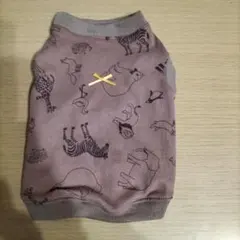 動物柄ブラウン犬服 — image 1