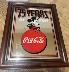 Coca-Cola Mickey 75 Years of Fun ミラー — image 1