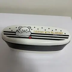 リラックマ 2段弁当箱 箸付き — image 1