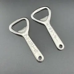 栓抜き　レトロ　三ツ矢サイダー　アサヒビール　2本セット新品未使用品 昭和レトロ — image 1