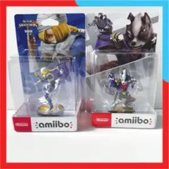 【新品未開封】amiibo アミーボ　スマブラ　シーク　ウルフ　2体セット — image 1