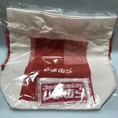 しまむら　オリジナルランチ巾着　非売品　数量限定　赤　白 — image 1