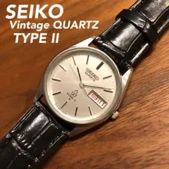 【SEIKO】TYPEⅡ　シルバー　 デイデイト タイプツー　電池交換済 — image 1