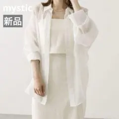 【新品】mystic シアーシャツ — image 1