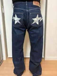 今だけお値下げ！着画有り A BATHING APE デニムS希少 — image 1