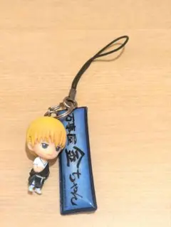 銀魂 一番くじ ～金／銀～ I賞 クリーナーマスコットストラップ 坂田金時 — image 1