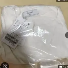 新品！定価7150円　スローブイエナ　リネン混ジャージーBIG TEE — image 1