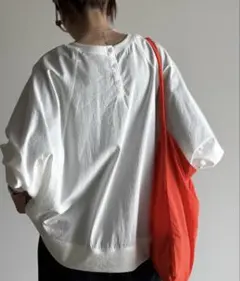 back button dolman PO | ARULLE White — image 1