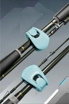 釣り竿収納 ロッドホルダー 片手整理 保護 フィッシングロッド 6個入り — image 1