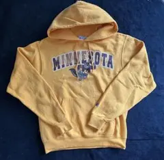 Champion MINNESOTA パーカー イエロー S チャンピオン　黄色 — image 1