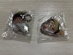 モンチッチ　お寿司もんちっち　ぷっくりアクリルキーホルダー　いか、たまご — image 1