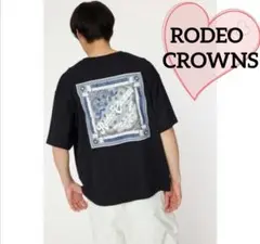 ロデオクラウンズ ワイドボウル　CRESTパッチTシャツ　半袖　Tシャツ — image 1